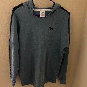 Victoria’s Secret PINK XS Blue Pullover Hoodie